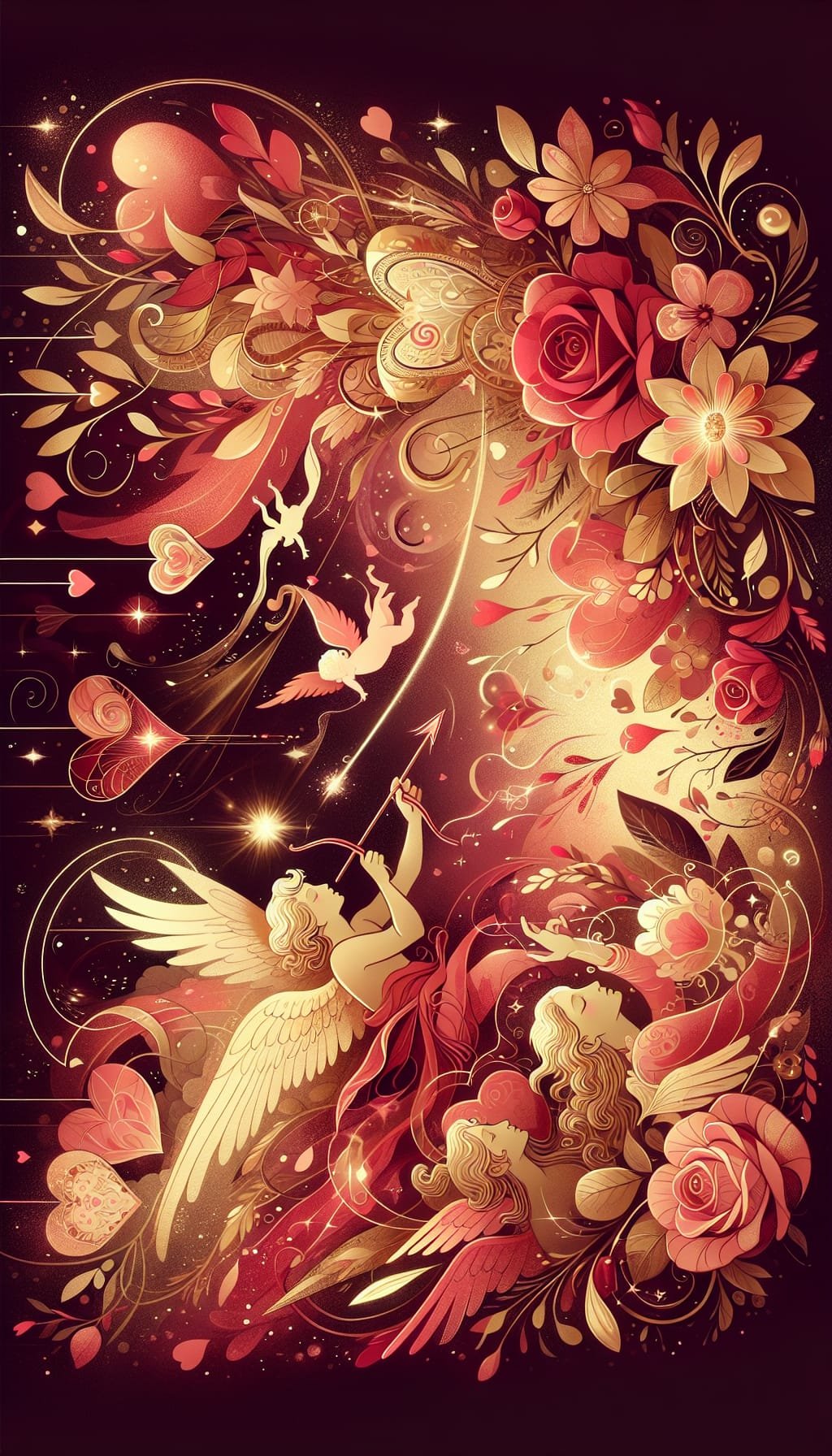 La Flèche du Cœur : Un Conte d'Amour Éternel