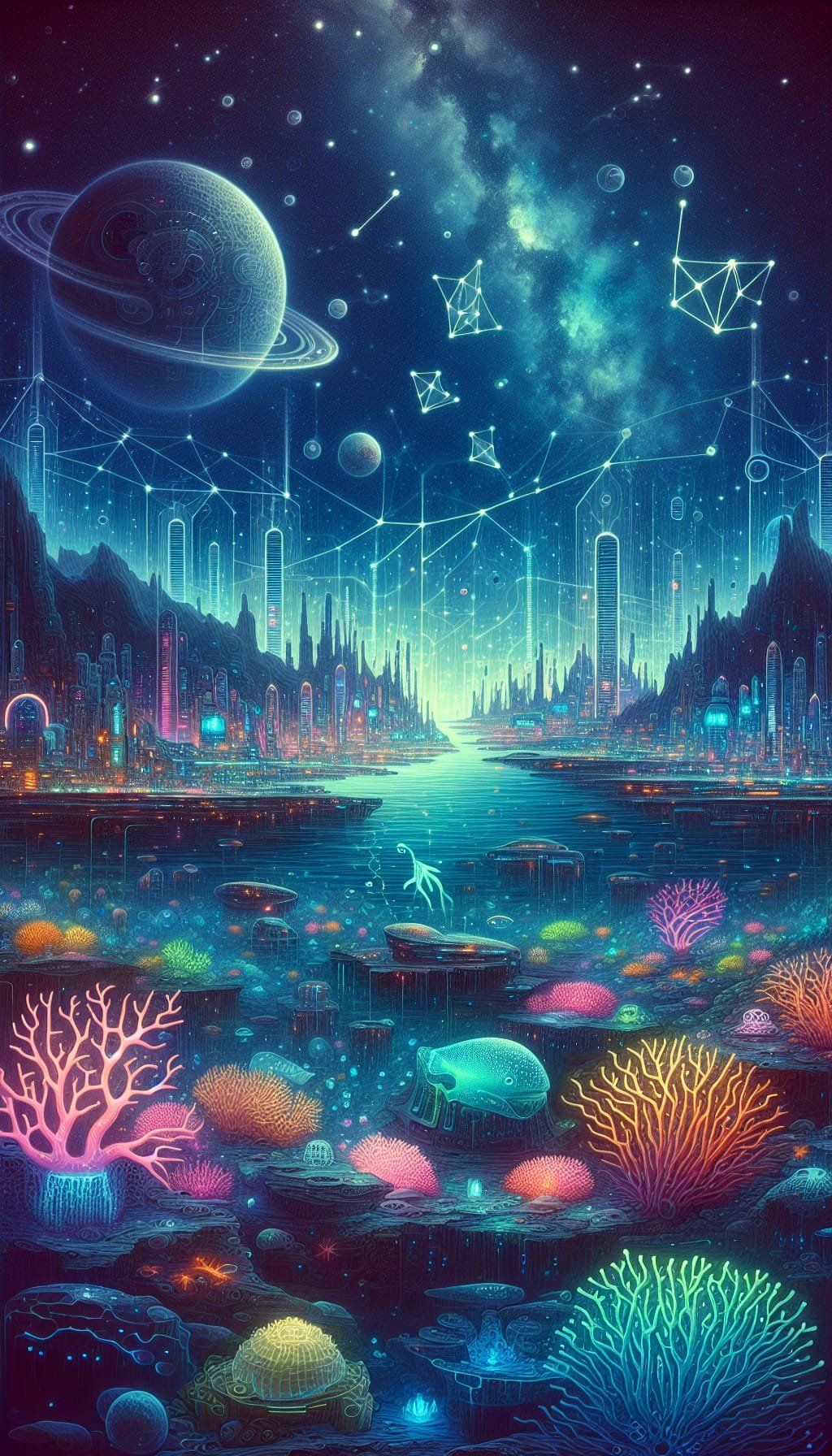 La Symphonie des Étoiles et des Océans – Histoire fictive