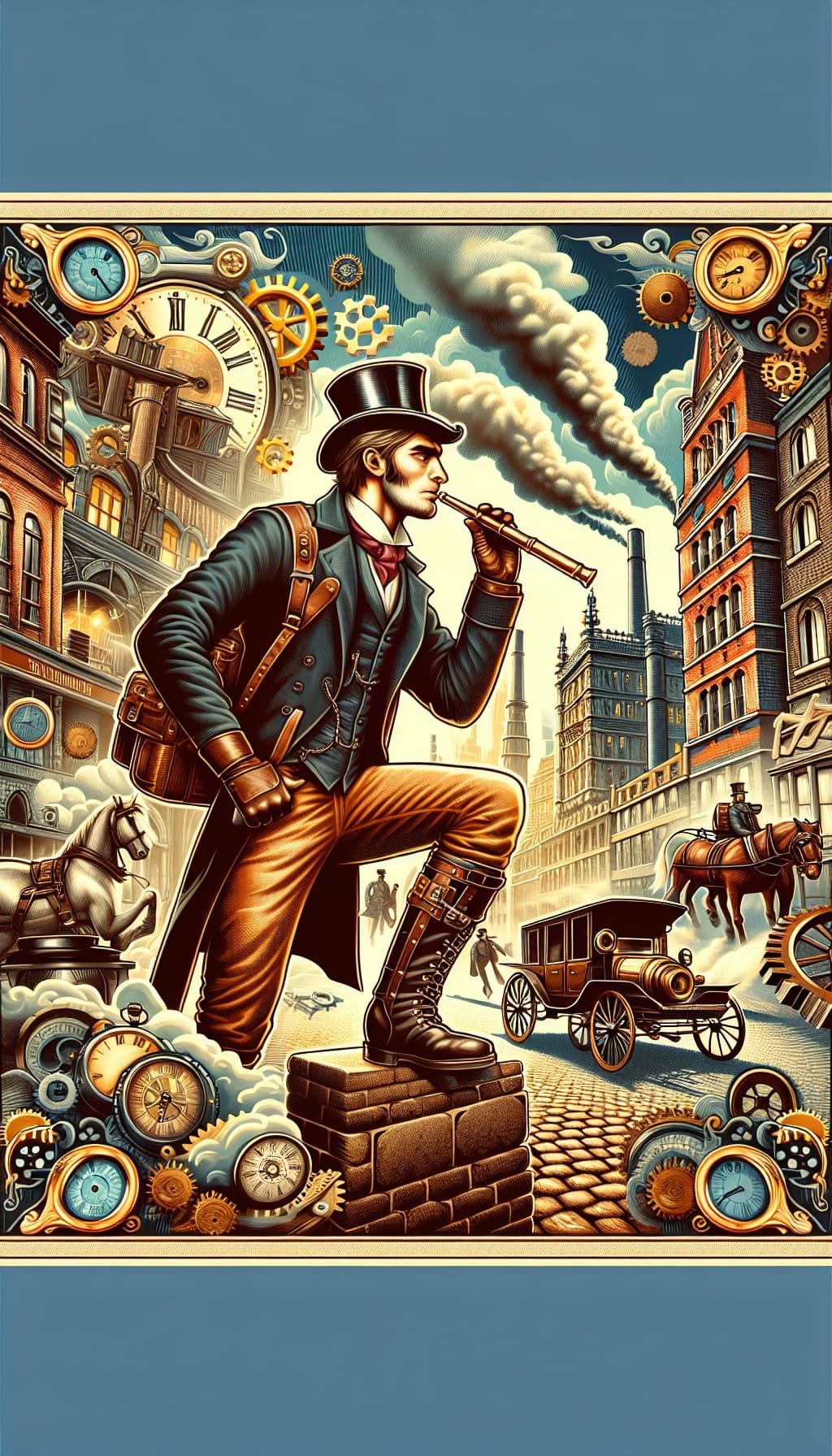 La Symphonie des Mécanismes – Histoire fictive