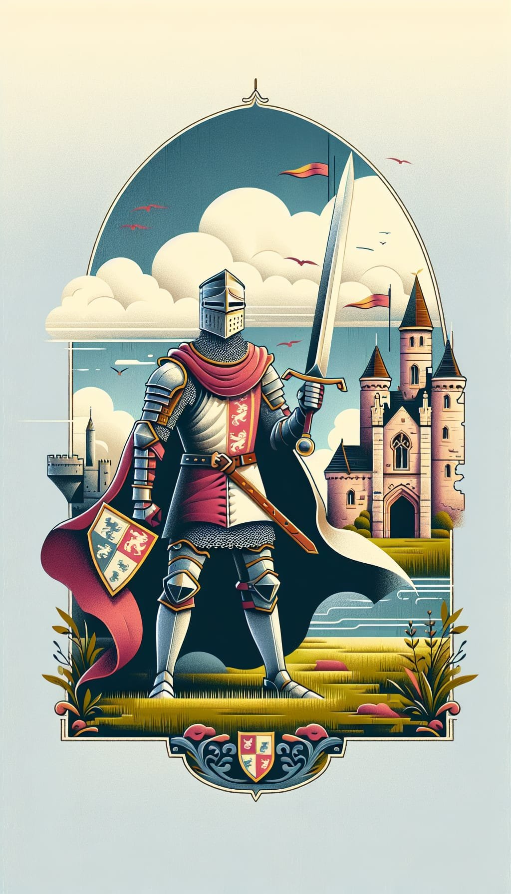 Le Chevalier et le Château Enchanté