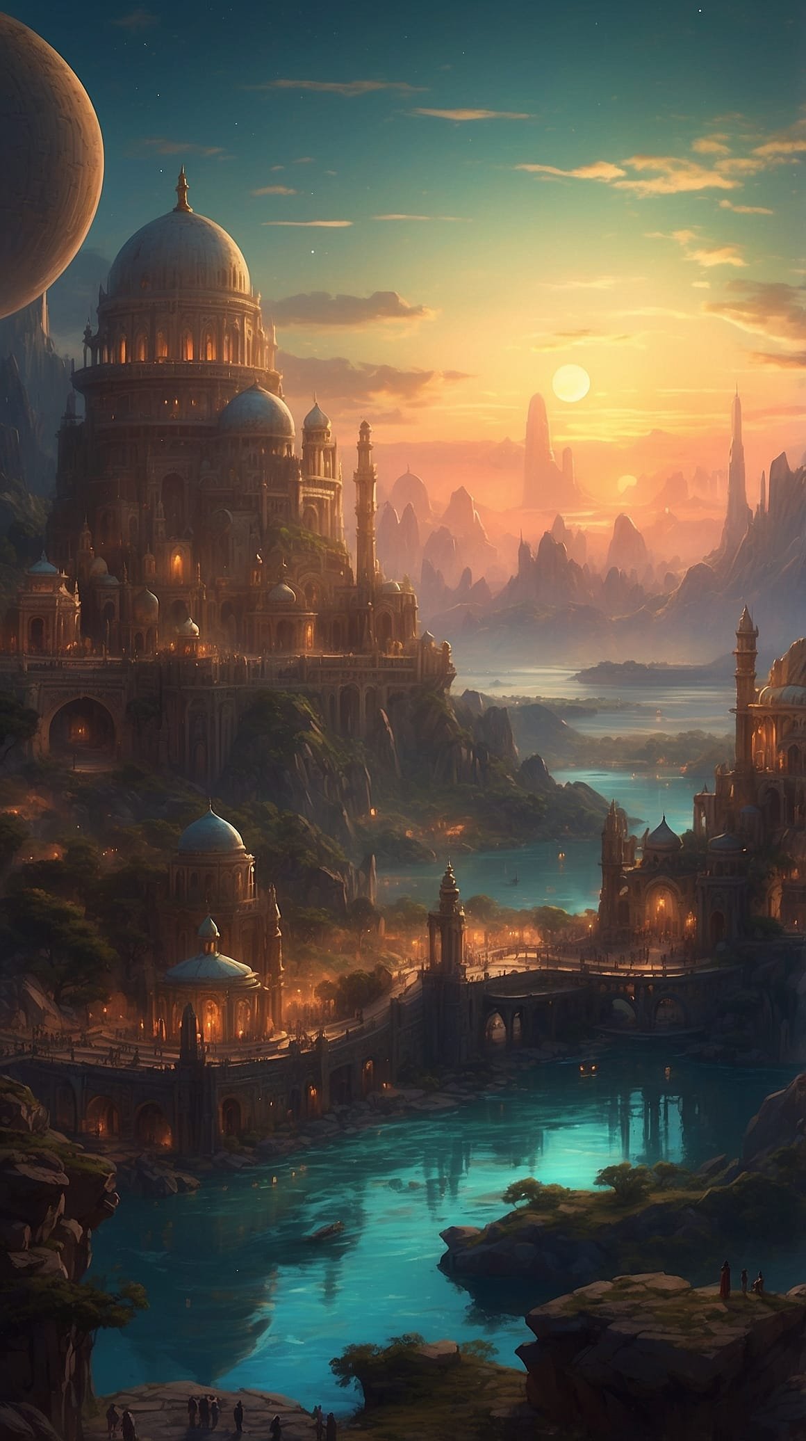 Le Royaume des Lunes Émeraude – Histoire fictive