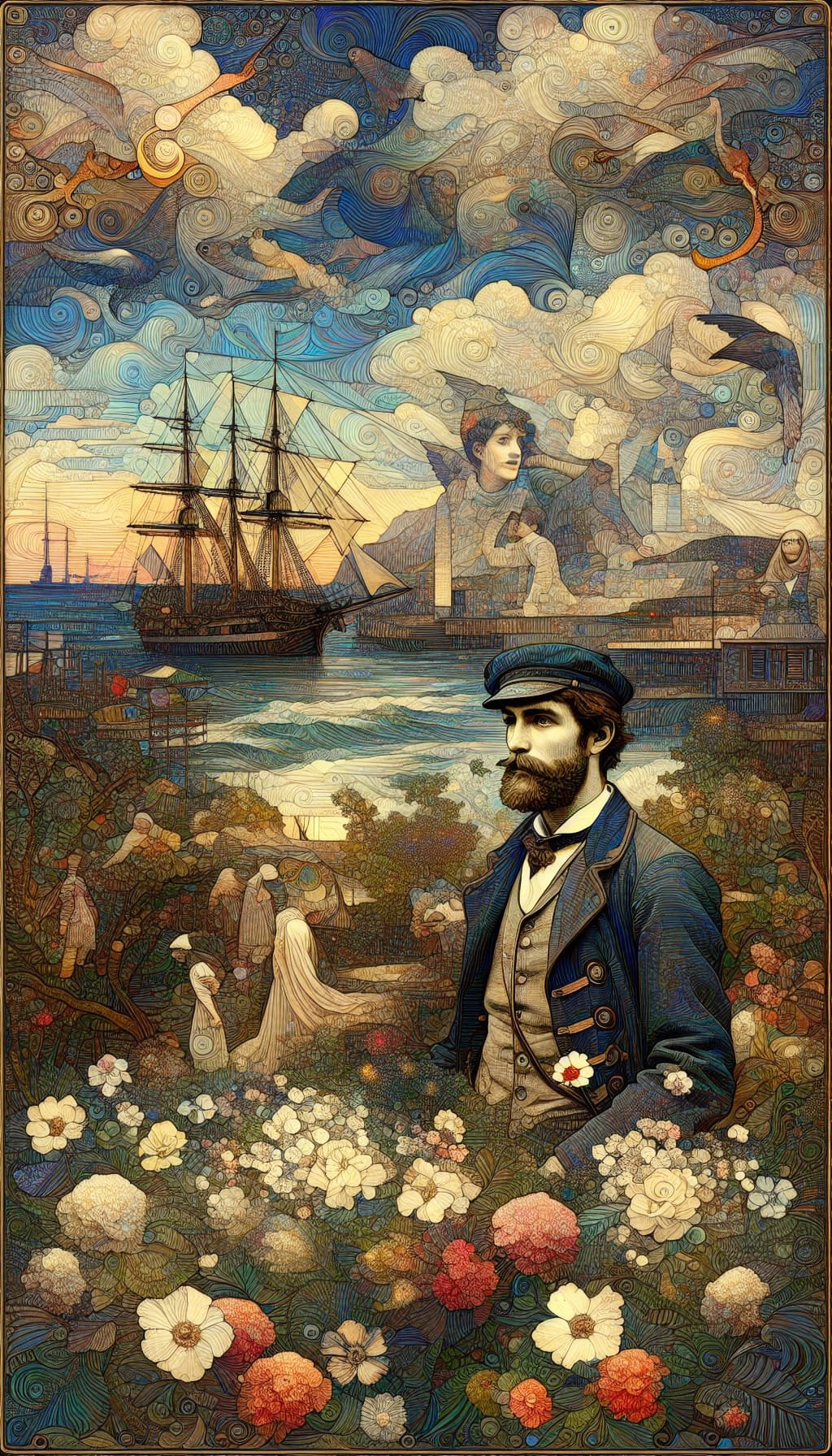 L’écho des vagues – Histoire fictive