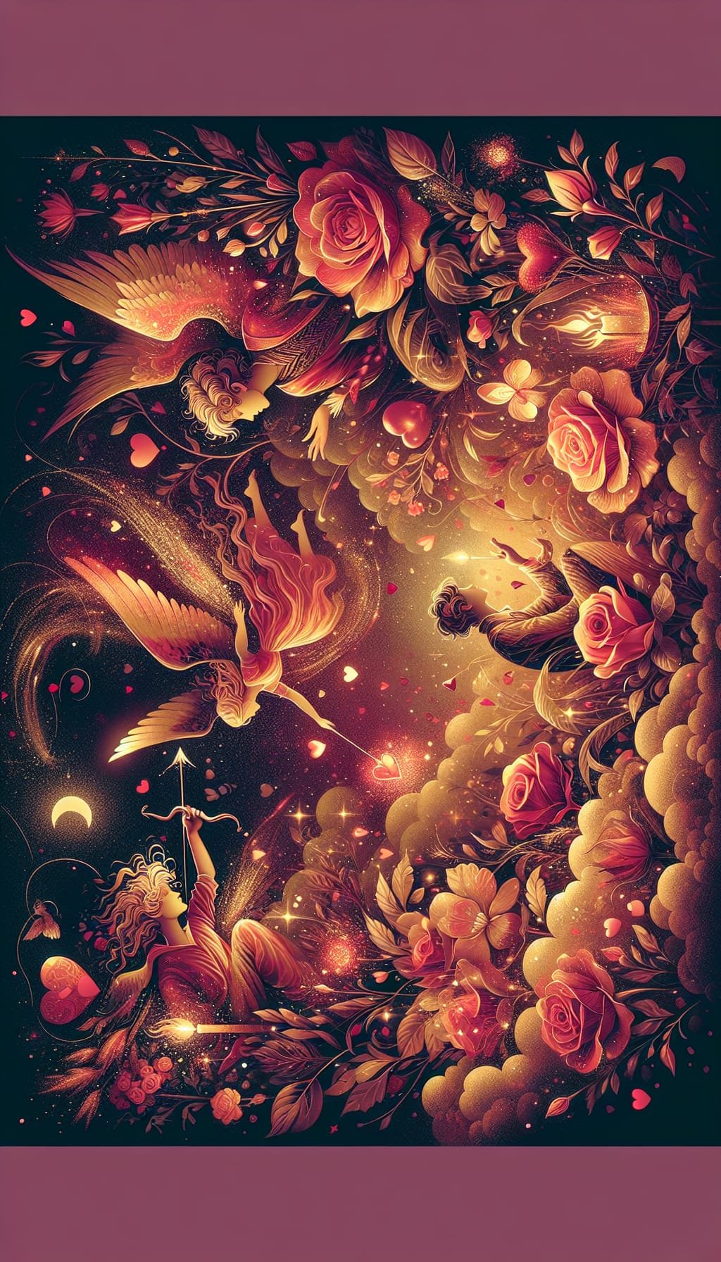 Les Anges de l’Amour Éternel – Histoire fictive