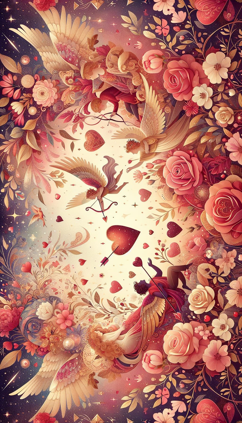 Les Flèches des Cœurs Enchantés – Histoire fictive