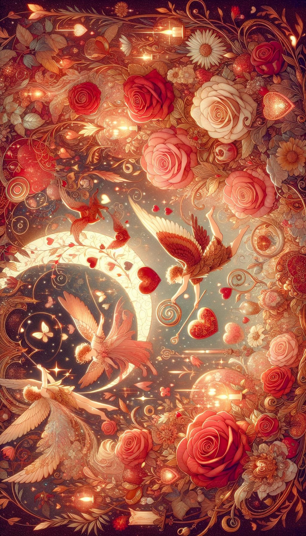 Les Jardins Enchantés des Cœurs Éternels