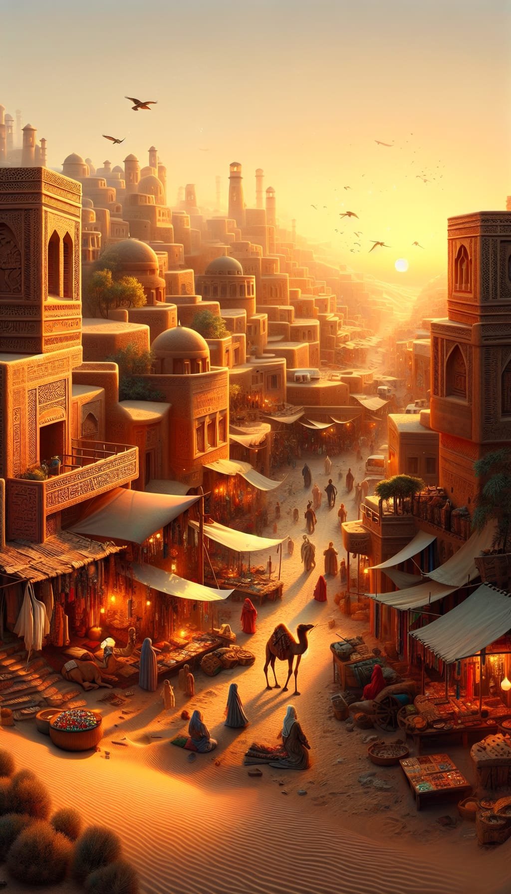 Les Marchés Éblouissants de Sultania