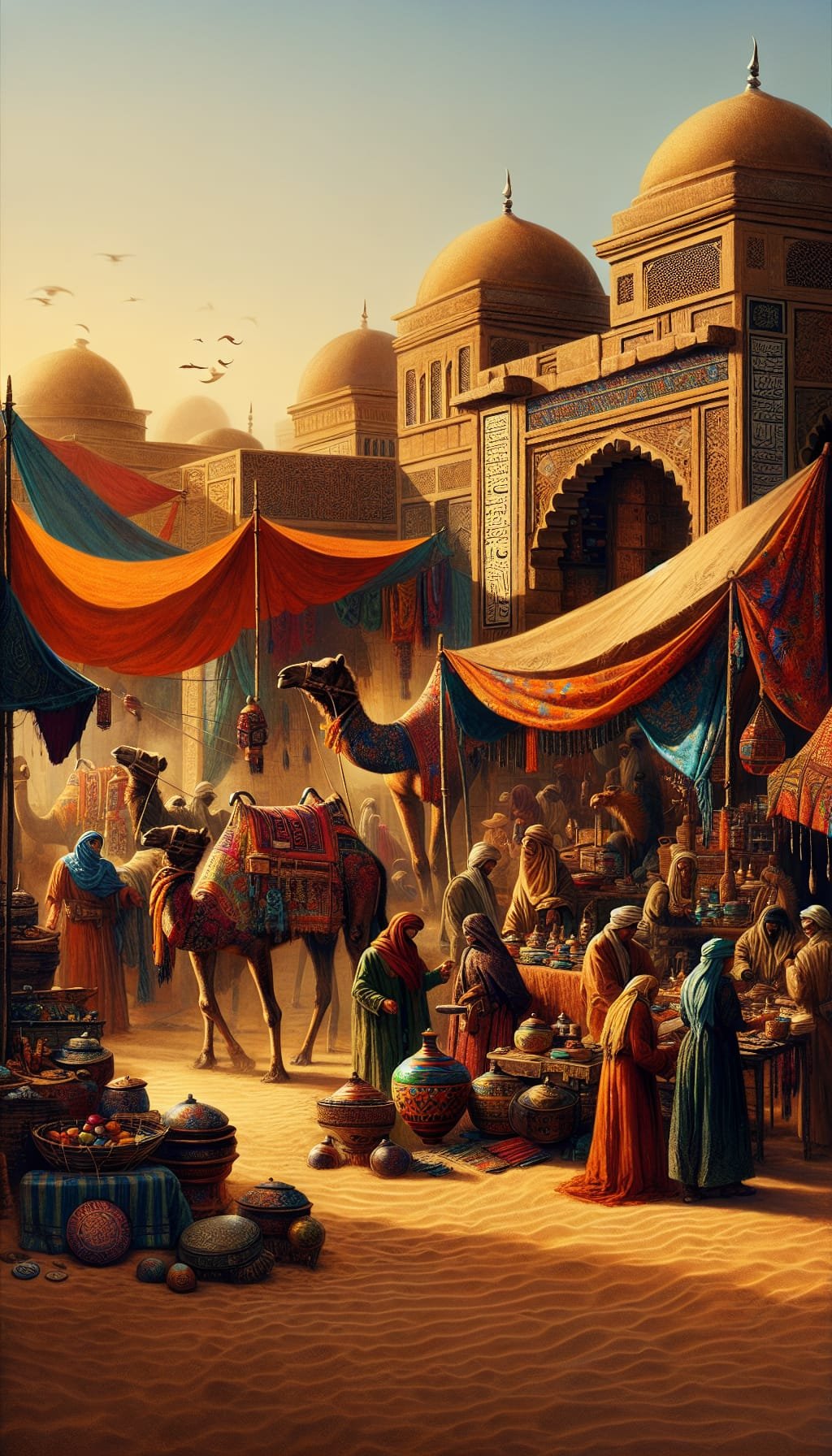 Les Mystères du Souk de Samarkand