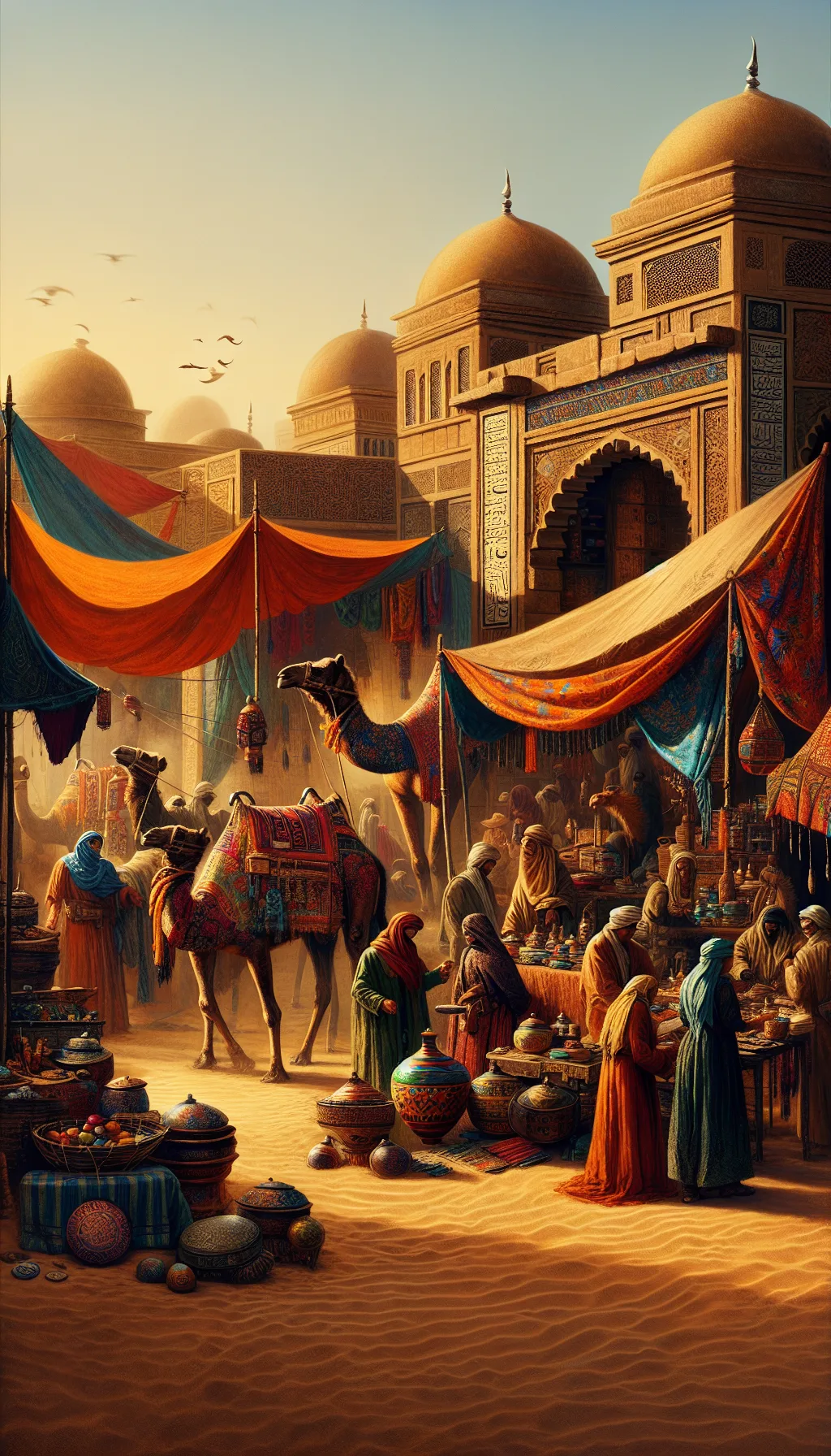 Les Mystères du Souk de Samarkand