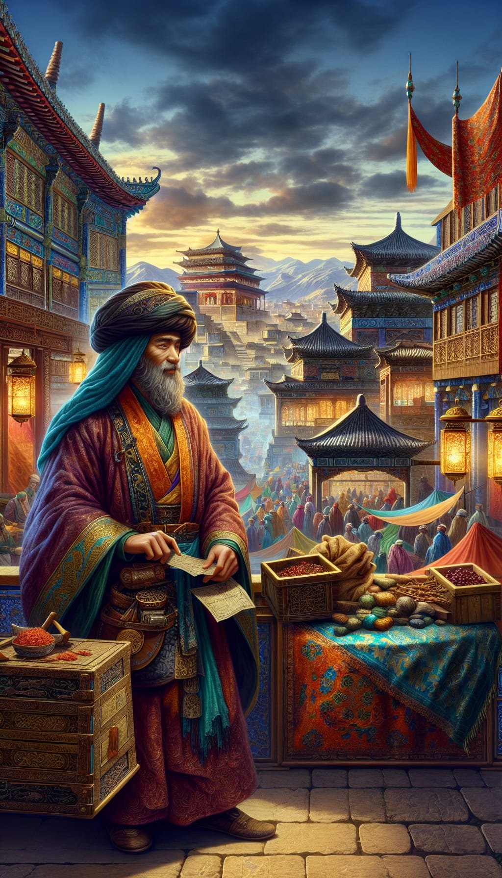 Les Secrets du Souk: La Rencontre des Époques – Histoire fictive