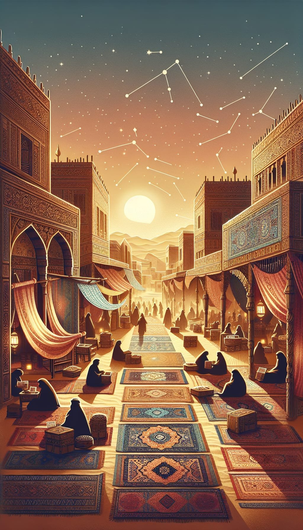 Sous les Étoiles de Minar – Histoire fictive