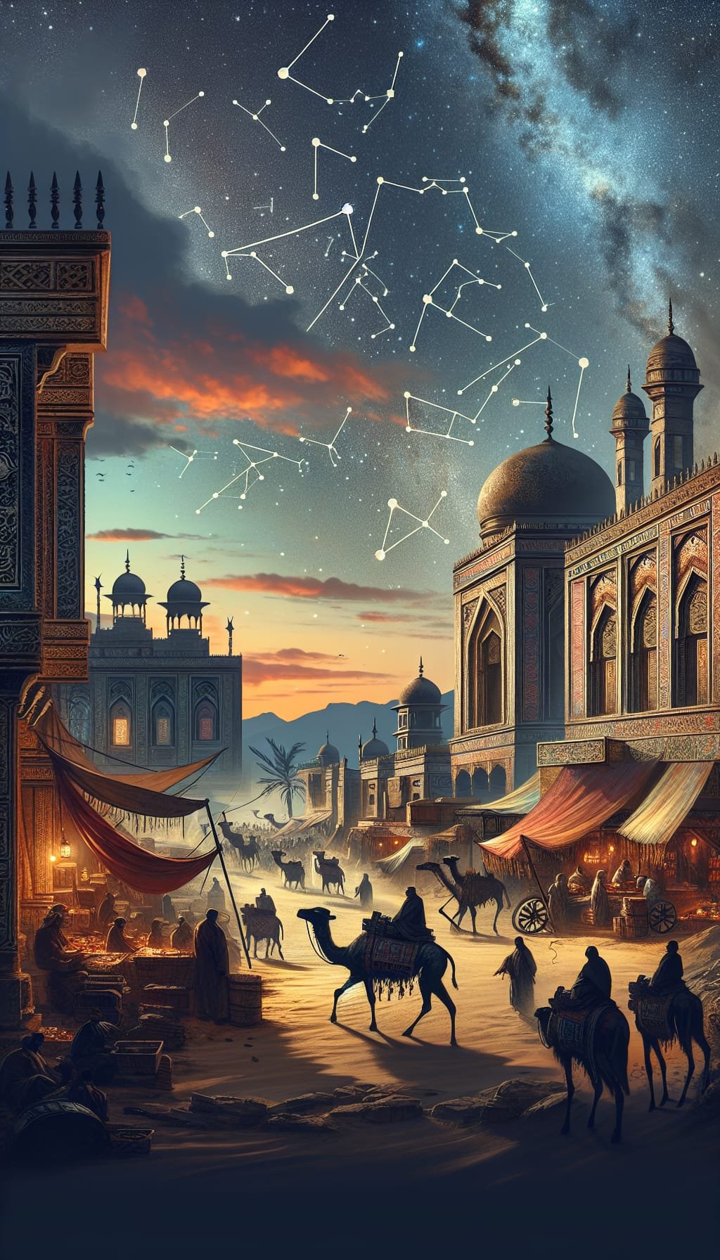 Sous les Étoiles du Désert