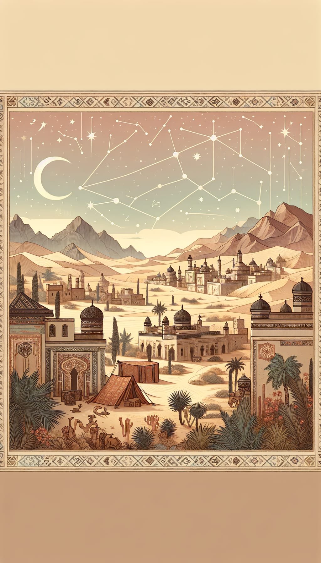 Sous les Étoiles du Désert