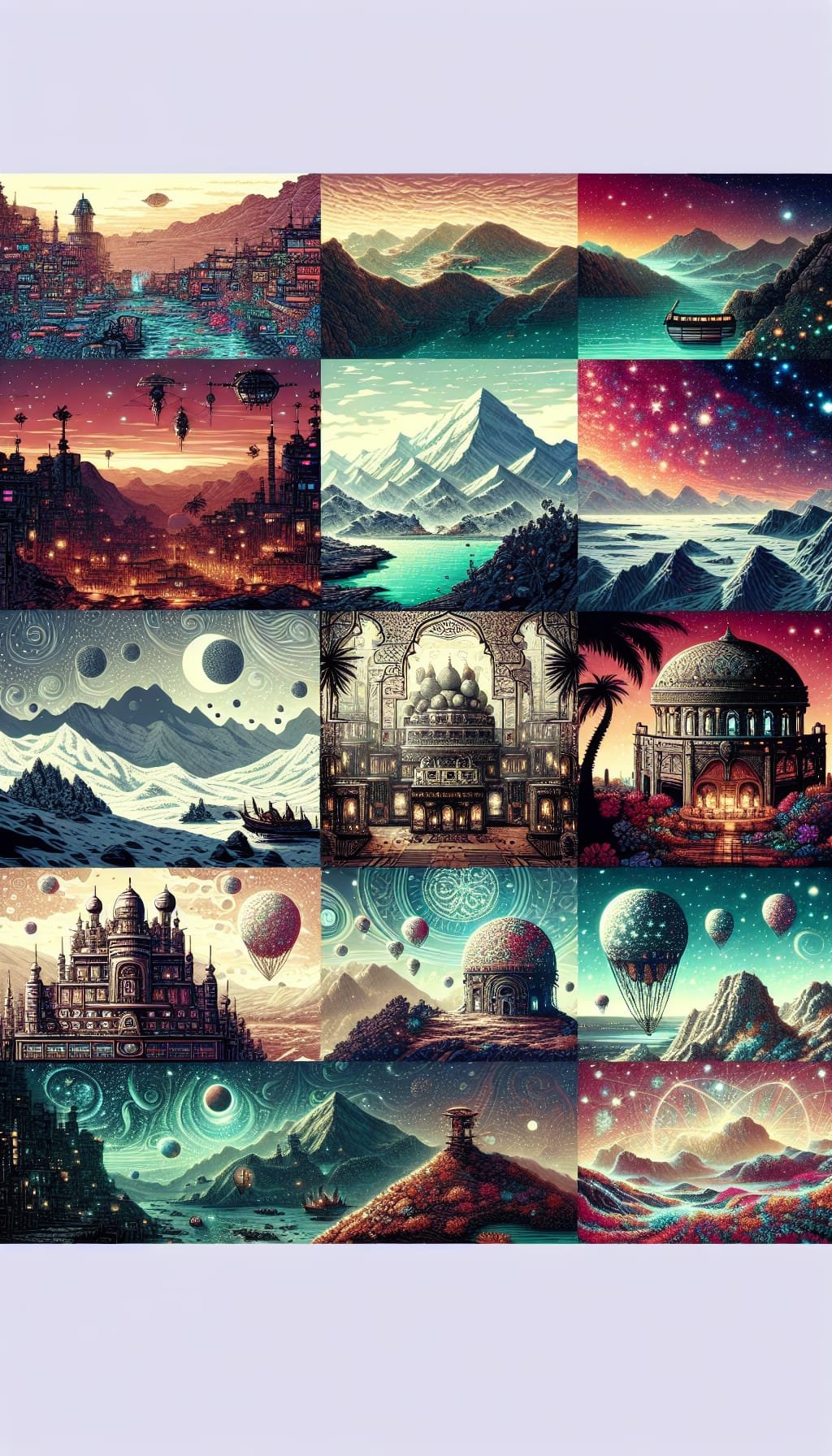 Voyages à travers des Mondes Étoilés